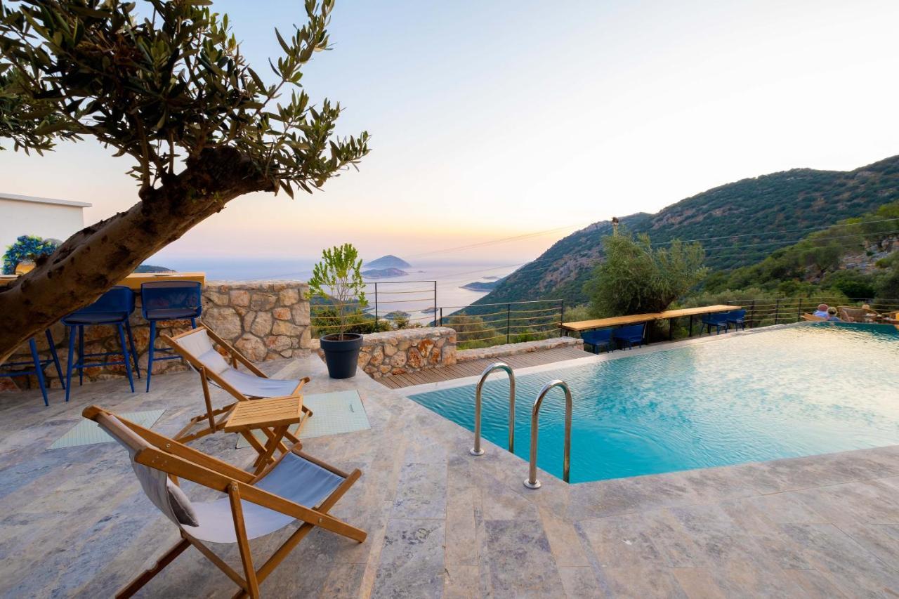 14 Premium Villas With Openair Restaurant&Tennis Court In Nature - Notos Club Kas Exterior photo