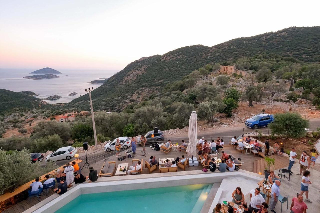 14 Premium Villas With Openair Restaurant&Tennis Court In Nature - Notos Club Kas Exterior photo