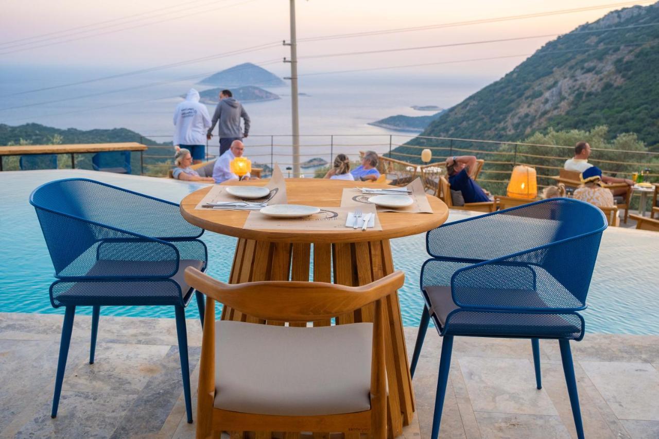 14 Premium Villas With Openair Restaurant&Tennis Court In Nature - Notos Club Kas Exterior photo