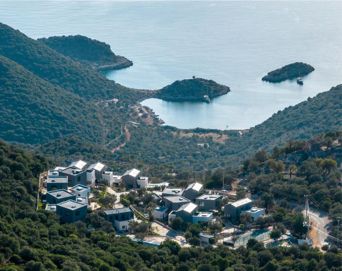 14 Premium Villas With Openair Restaurant&Tennis Court In Nature - Notos Club Kas Exterior photo